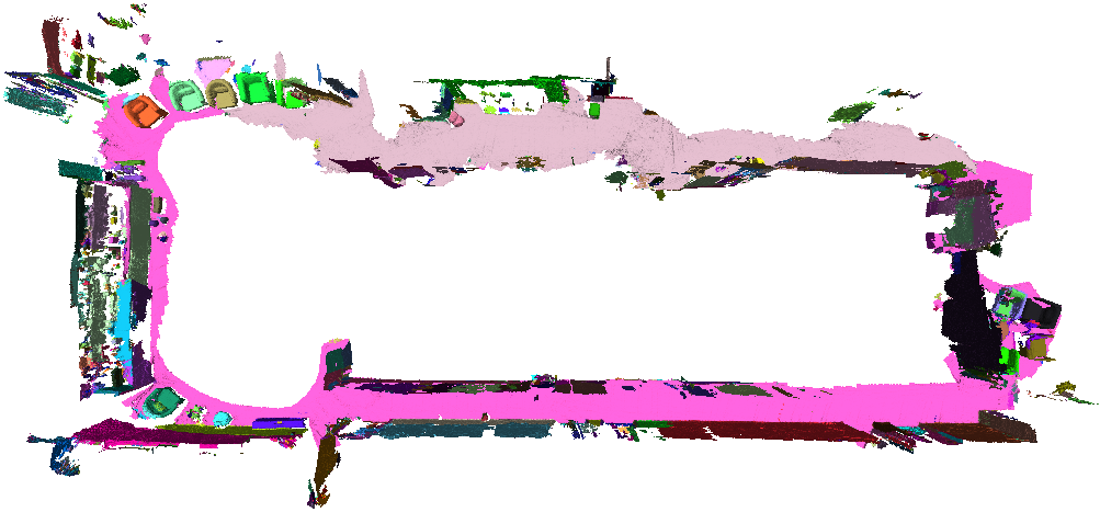 Semantic instance-aware map